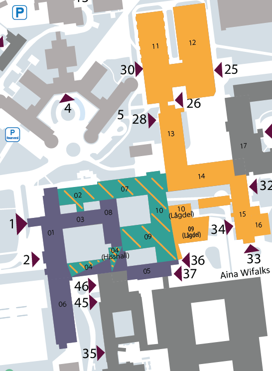 Karta över planerade och föreslagna rivningar eller renoveringar