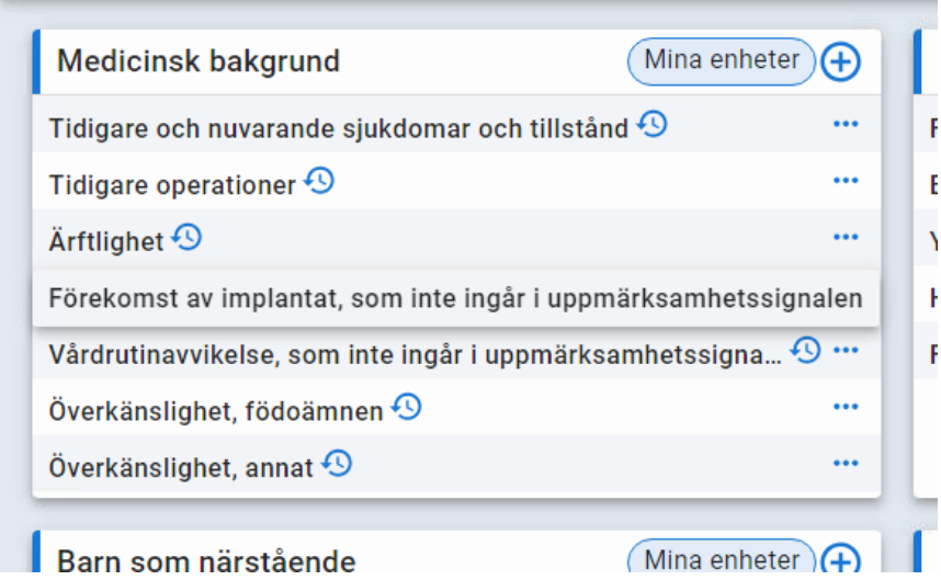 Medicinsk bakgrund