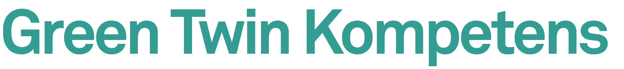 Text: Green Twin Kompetens